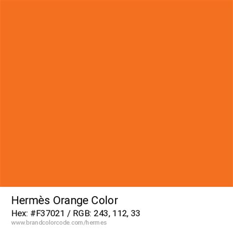 hermes orange hex